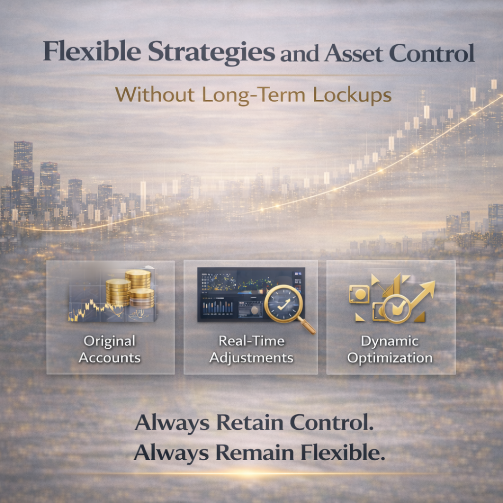 Flexible Strategies and Asset Control Without Long-Term Lockups